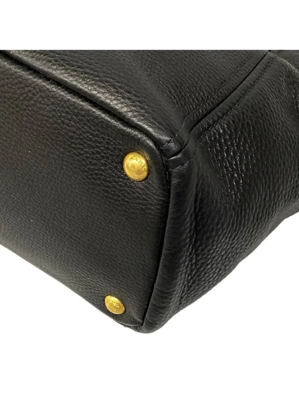 Prada Tote Black Leather